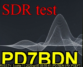 PD7BDN: 2020-07-05 de PI3DFT