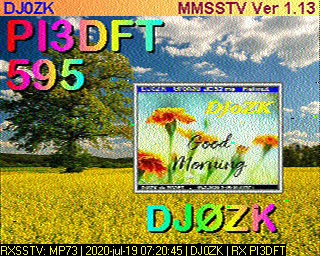 DJ0ZK: 2020-07-19 de PI3DFT