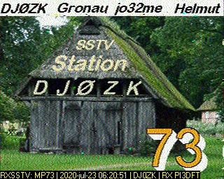 DJ0ZK: 2020-07-23 de PI3DFT