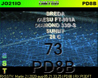 PD8B: 2020-08-05 de PI3DFT