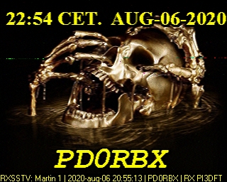 PD0RBX: 2020-08-06 de PI3DFT