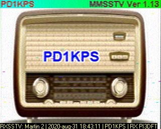 PD1KPS: 2020-08-31 de PI3DFT