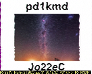 PD1KMD: 2020-08-31 de PI3DFT