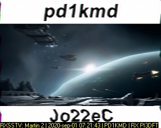 PD1KMD: 2020-09-01 de PI3DFT