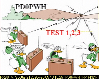 PD0PWH: 2020-09-05 de PI3DFT