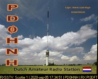 PD0HNH: 2020-09-05 de PI3DFT
