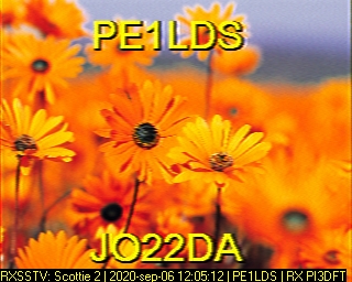 PE1LDS: 2020-09-06 de PI3DFT