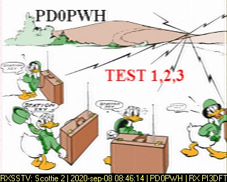 PD0PWH: 2020-09-08 de PI3DFT