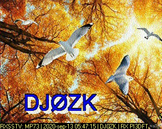 DJ0ZK: 2020-09-13 de PI3DFT