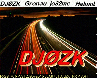 DJ0ZK: 2020-09-15 de PI3DFT