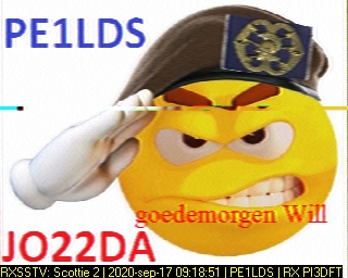 PE1LDS: 2020-09-17 de PI3DFT