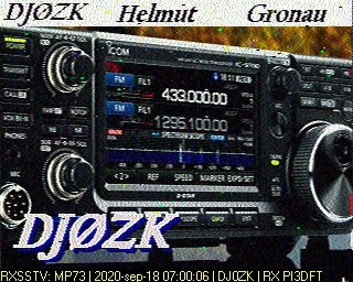 DJ0ZK: 2020-09-18 de PI3DFT