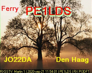 PE1LDS: 2020-09-21 de PI3DFT