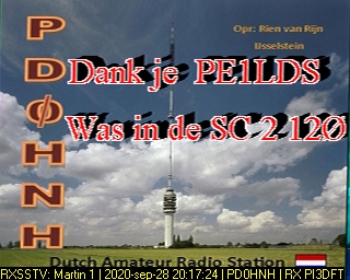 PD0HNH: 2020-09-28 de PI3DFT