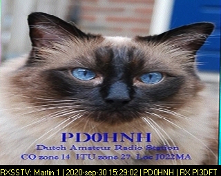 PD0HNH: 2020-09-30 de PI3DFT
