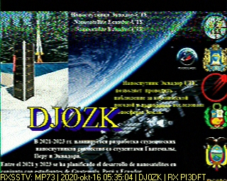 DJ0ZK: 2020-10-16 de PI3DFT
