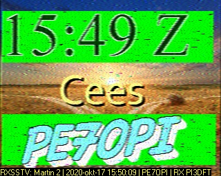 PE7OPI: 2020-10-17 de PI3DFT