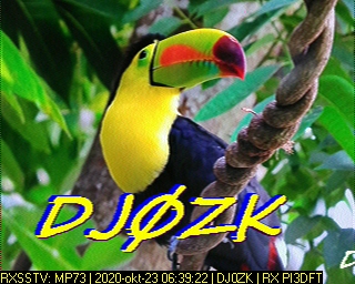 DJ0ZK: 2020-10-23 de PI3DFT