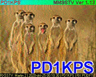 PD1KPS: 2020-10-25 de PI3DFT