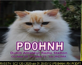 PD0HNH: 2020-10-31 de PI3DFT