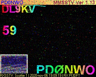 PD0NWO: 2020-11-06 de PI3DFT