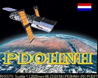 PD0HNH: 2020-11-06 de PI3DFT