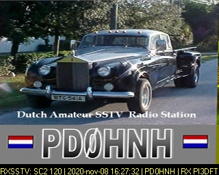 PD0HNH: 2020-11-08 de PI3DFT