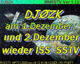 DJ0ZK: 2020-11-24 de PI3DFT