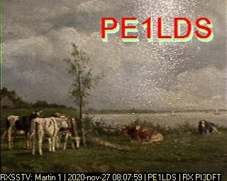 PE1LDS: 2020-11-27 de PI3DFT