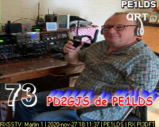 PE1LDS: 2020-11-27 de PI3DFT