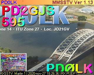 PD0LK: 2020-11-27 de PI3DFT