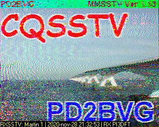 PD2BVG: 2020-11-28 de PI3DFT