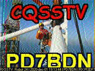 PD7BDN: 2020-12-01 de PI3DFT