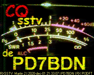 PD7BDN: 2020-12-01 de PI3DFT