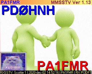 PA1FMR: 2020-12-02 de PI3DFT