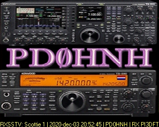 PD0HNH: 2020-12-03 de PI3DFT