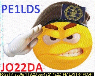 PE1LDS: 2020-12-13 de PI3DFT
