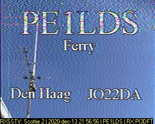 PE1LDS: 2020-12-13 de PI3DFT