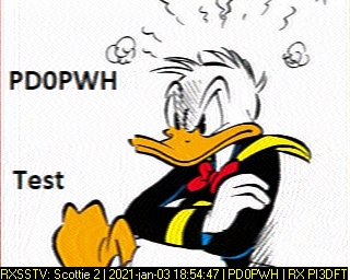 PD0PWH: 2021-01-03 de PI3DFT