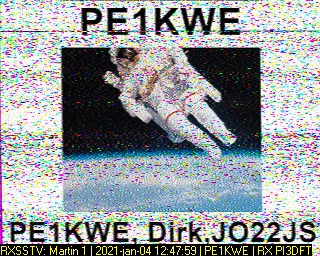 PE1KWE: 2021-01-04 de PI3DFT