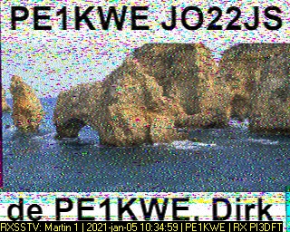 PE1KWE: 2021-01-05 de PI3DFT