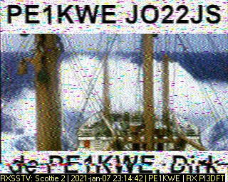 PE1KWE: 2021-01-07 de PI3DFT