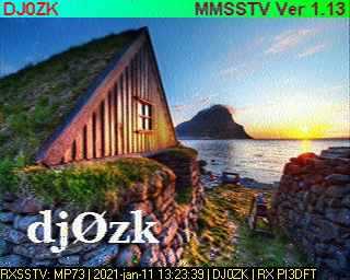 DJ0ZK: 2021-01-11 de PI3DFT