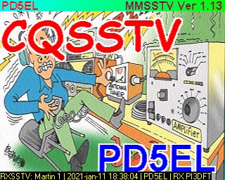 PD5EL: 2021-01-11 de PI3DFT