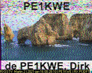 PE1KWE: 2021-01-16 de PI3DFT