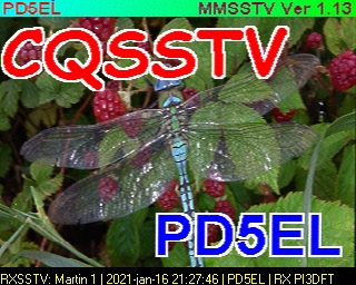 PD5EL: 2021-01-16 de PI3DFT