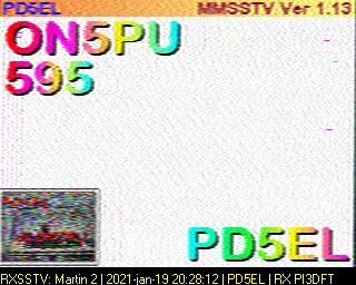 PD5EL: 2021-01-19 de PI3DFT