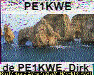 PE1KWE: 2021-01-19 de PI3DFT