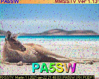 PA5SW: 2021-01-22 de PI3DFT