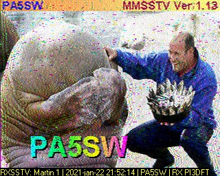 PA5SW: 2021-01-22 de PI3DFT